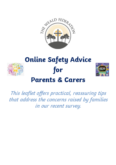 Online Safety Advice for Parents Booklet