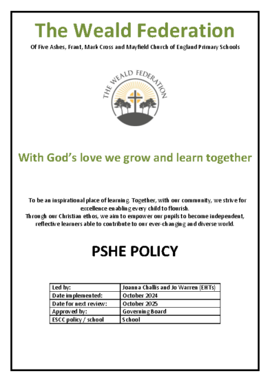 PSHE Policy